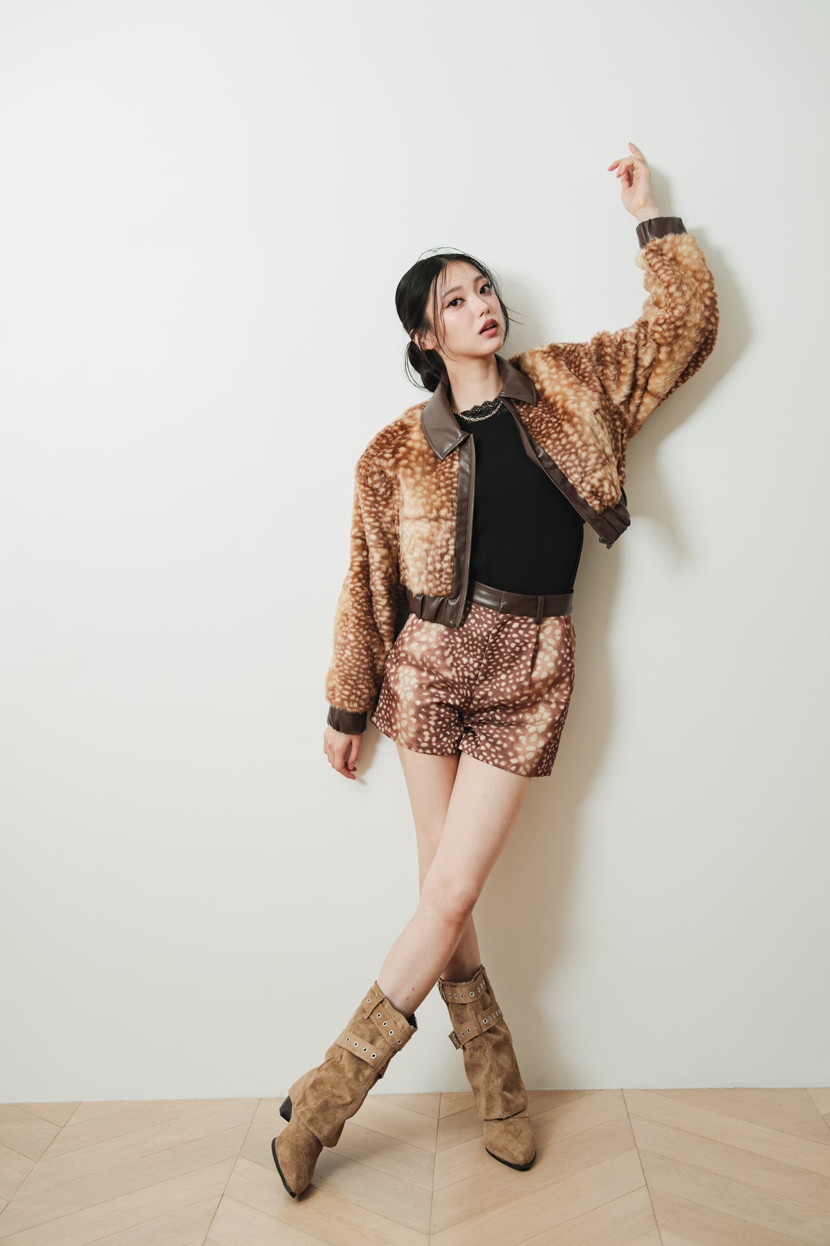 BICOLOR CROPPED JK - MIX