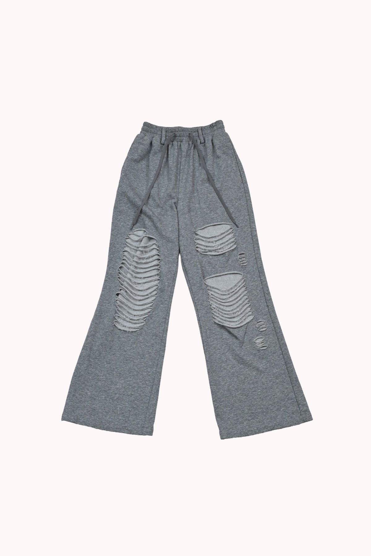 DAMAGE BOOTCUT SWEAT PANTS