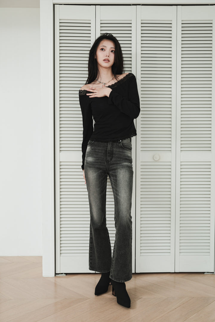 HIGHLIGHT BOOTCUT DENIM