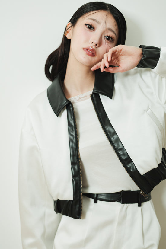 BICOLOR CROPPED JK