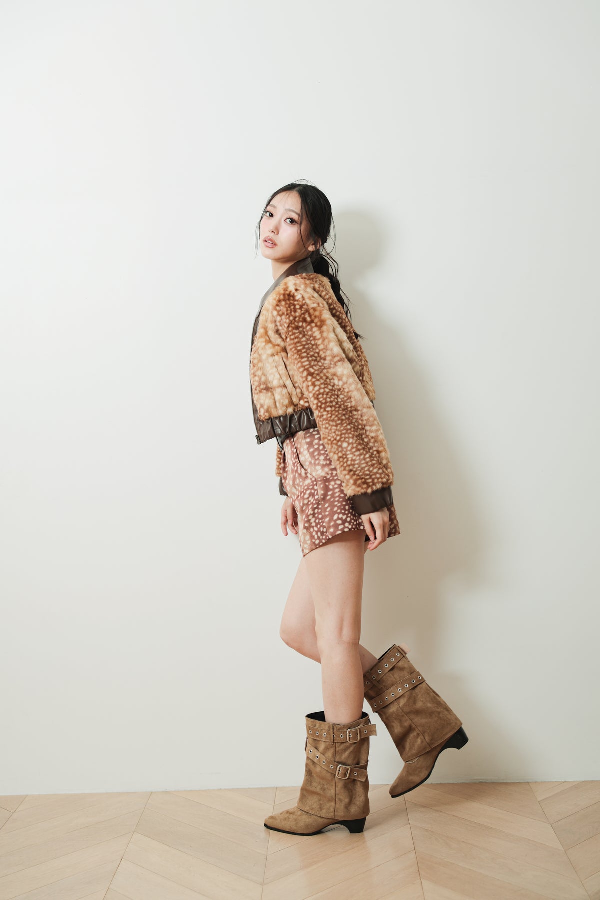 BICOLOR CROPPED JK - MIX