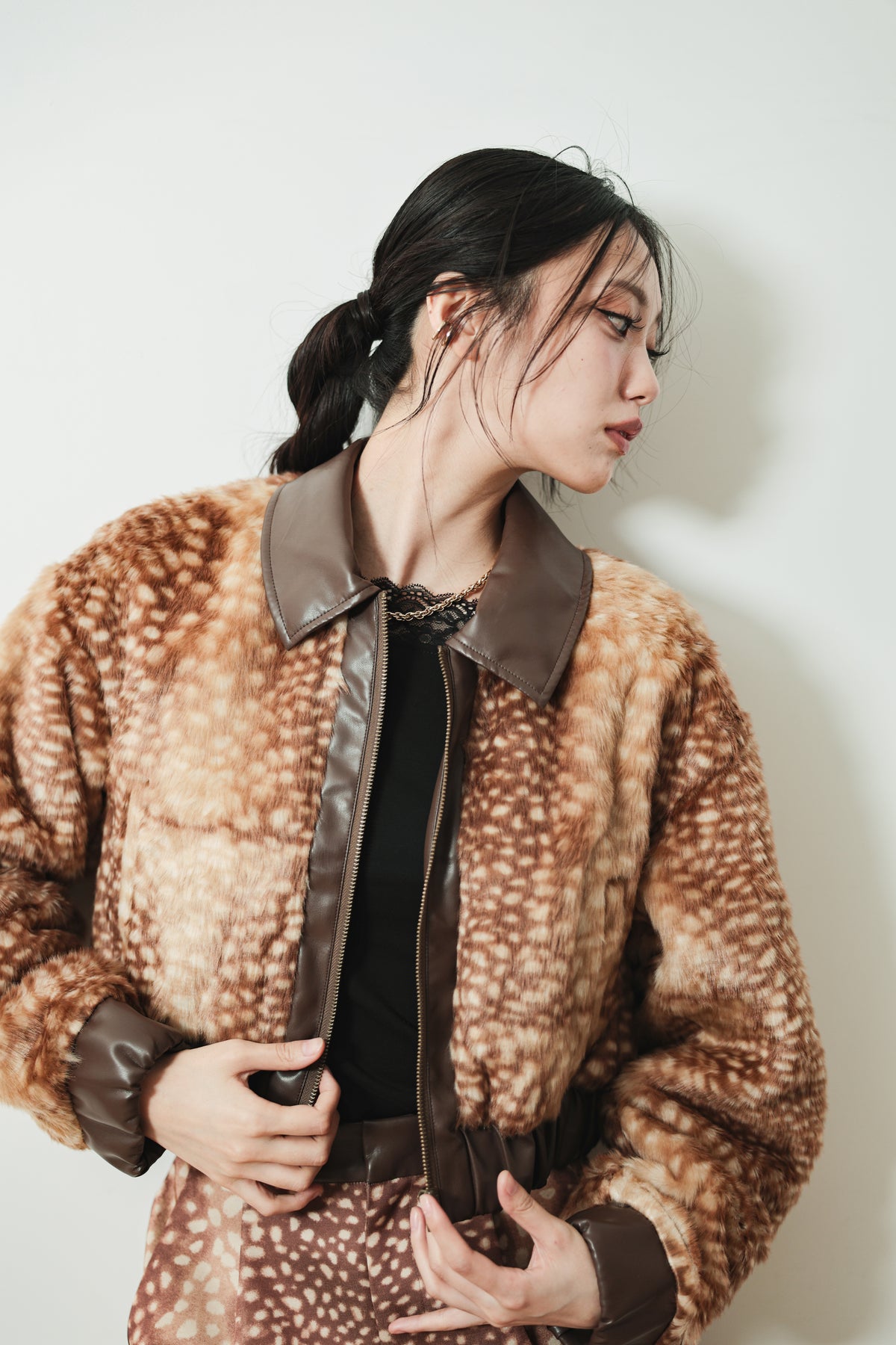 BICOLOR CROPPED JK - MIX