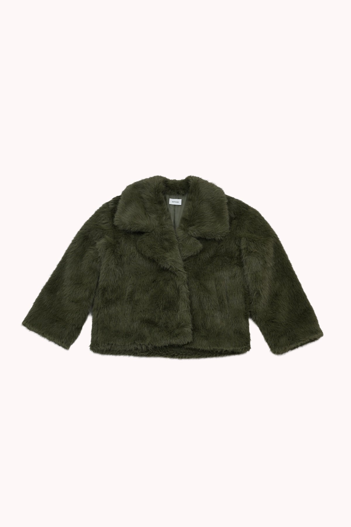 エコファーショートジャケット（カーキ）