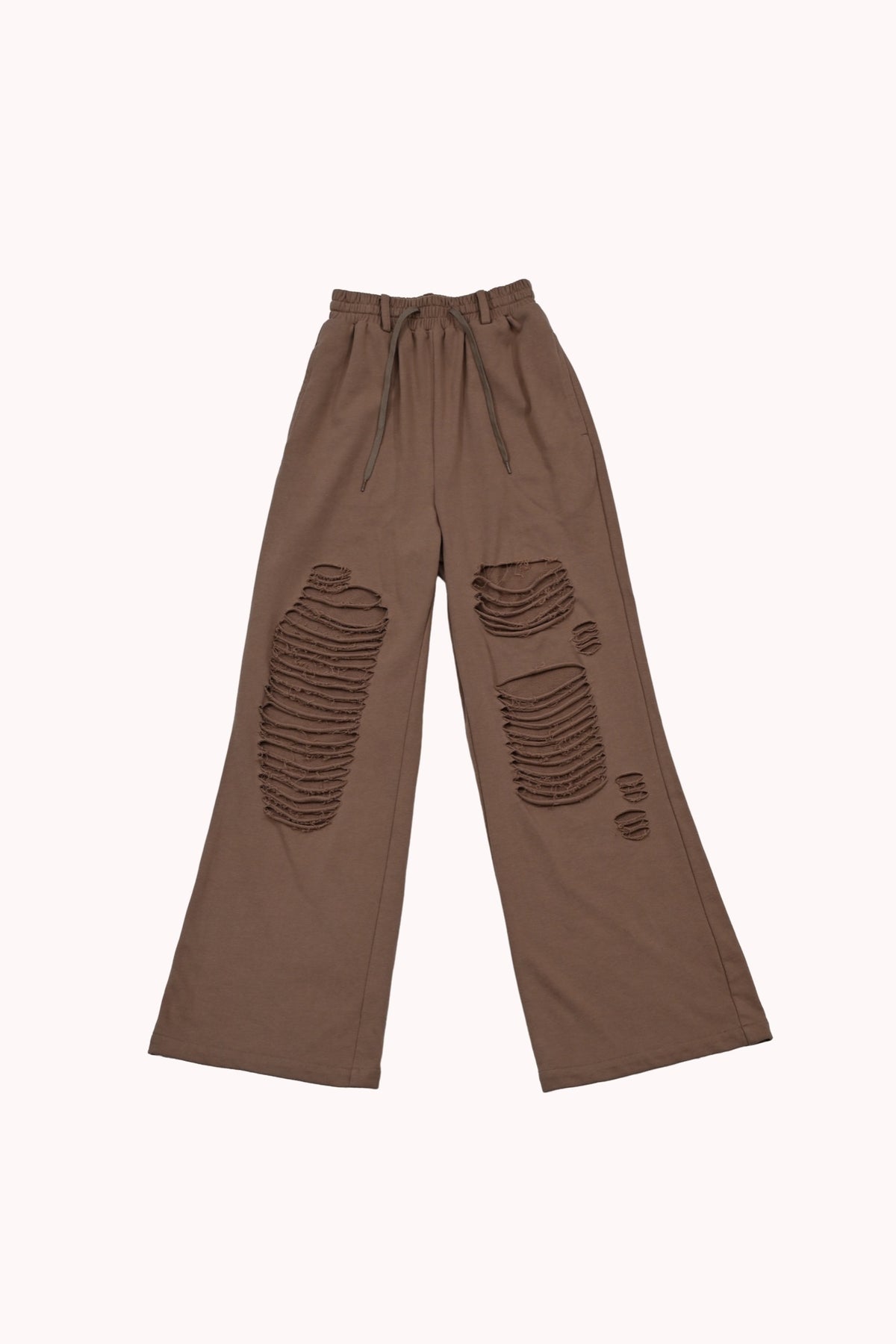 DAMAGE BOOTCUT SWEAT PANTS